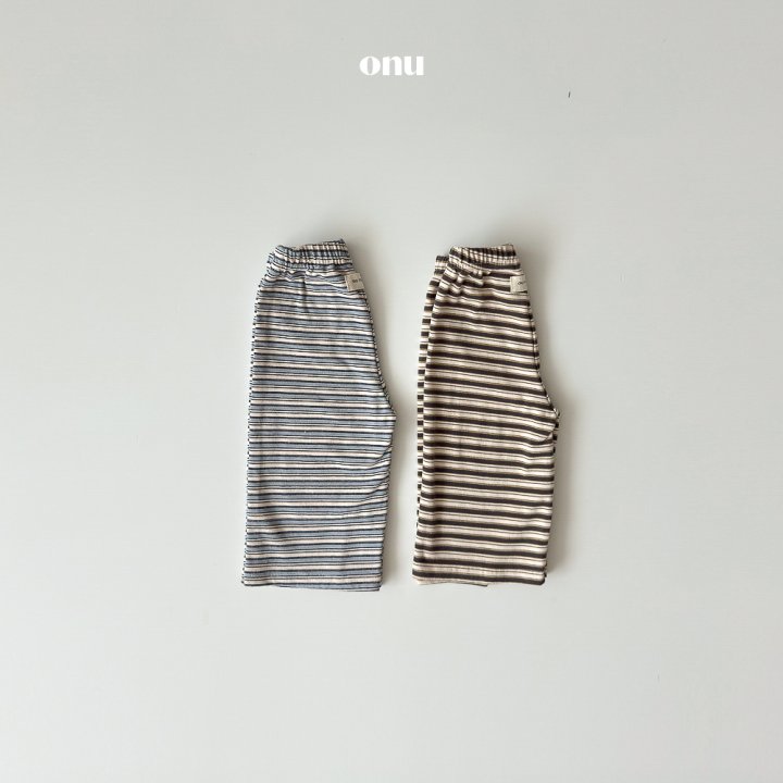 Onu - Korean Children Fashion - #fashionkids - Tico Stripe Pants - 5
