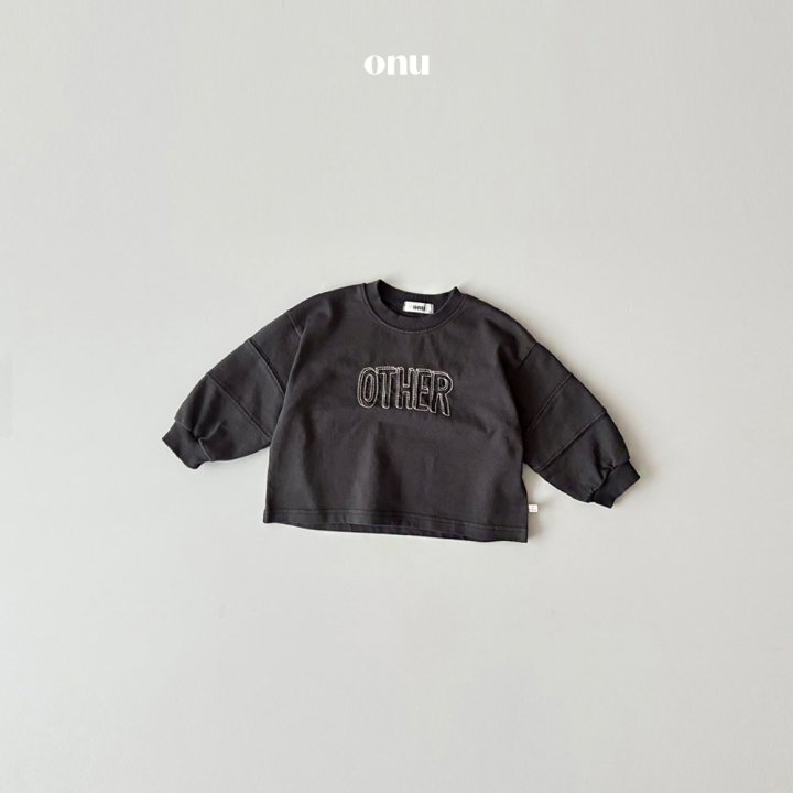 Onu - Korean Children Fashion - #discoveringself - Stitch Embroidery Tee - 4