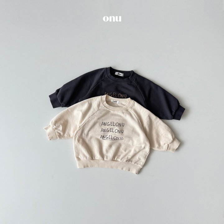 Onu - Korean Children Fashion - #fashionkids - Angela Raglan Sweatshirt