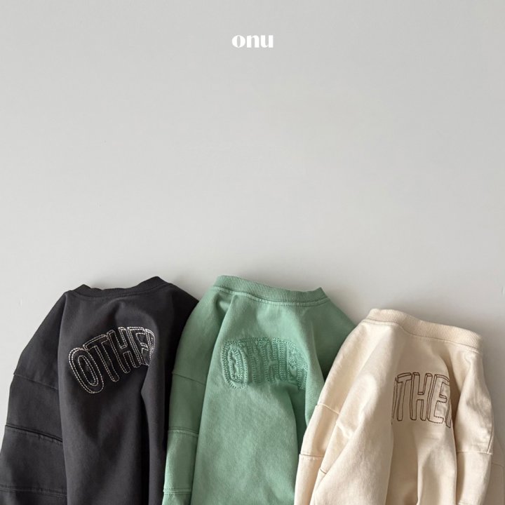 Onu - Korean Children Fashion - #kidsshorts - Stitch Embroidery Tee - 5