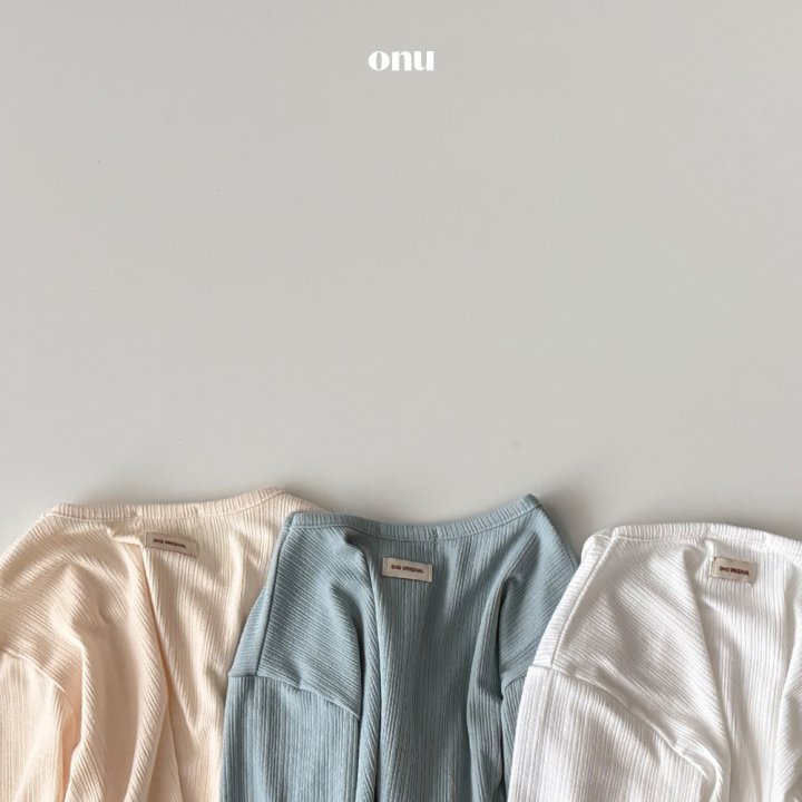 Onu - Korean Children Fashion - #kidsshorts - Modal Ribbed Tee - 6