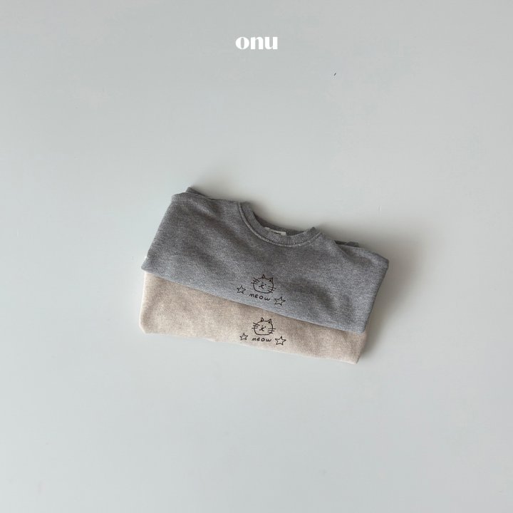 Onu - Korean Children Fashion - #kidsshorts - Drawing Sweatshirt - 4