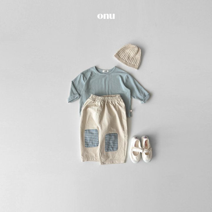 Onu - Korean Children Fashion - #kidsstore - Modal Ribbed Tee - 7