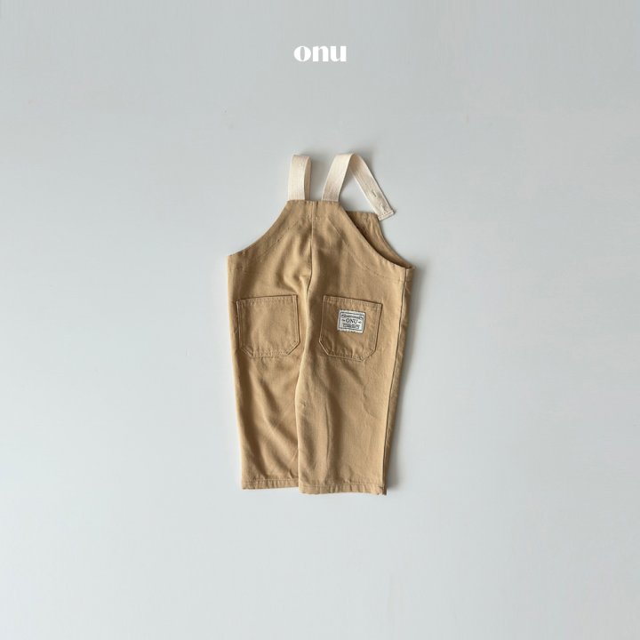 Onu - Korean Children Fashion - #kidzfashiontrend - Pocket Overalls - 3