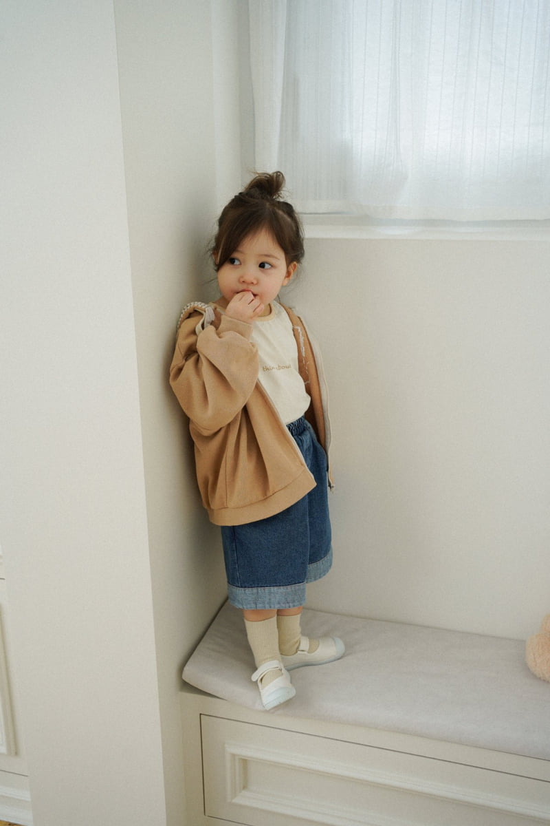 Onu - Korean Children Fashion - #kidzfashiontrend - Onu Patch Hoodie Zip-Up - 10