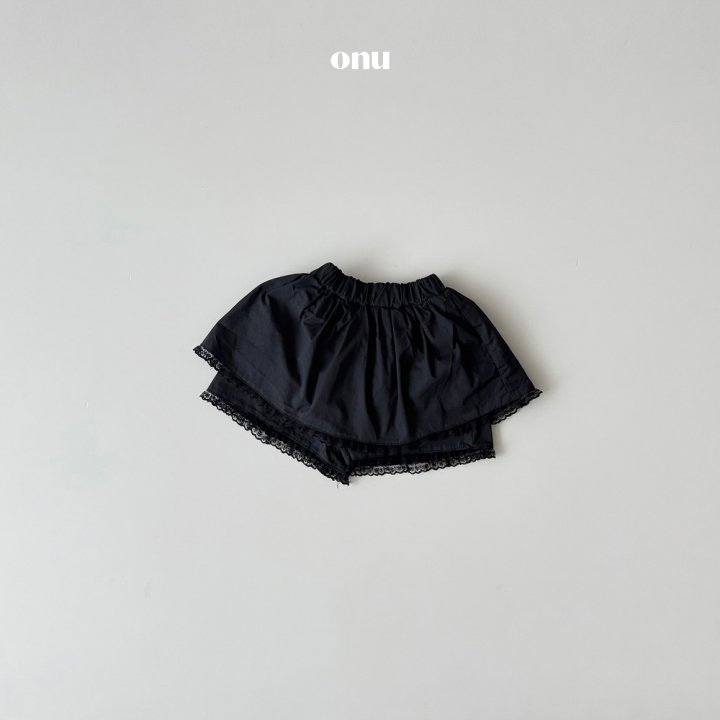 Onu - Korean Children Fashion - #kidzfashiontrend - Petite Lace Skirt - 3