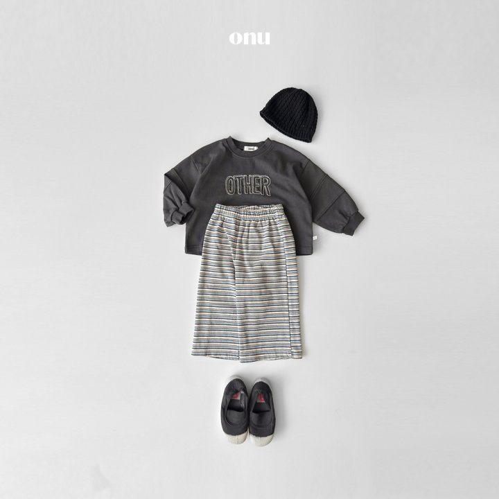 Onu - Korean Children Fashion - #kidzfashiontrend - Stitch Embroidery Tee - 7