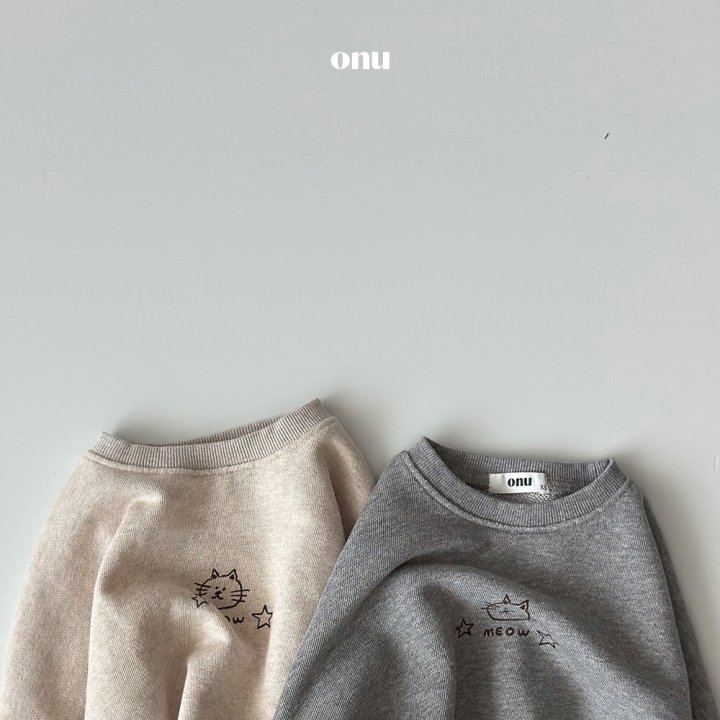 Onu - Korean Children Fashion - #kidzfashiontrend - Drawing Sweatshirt - 5