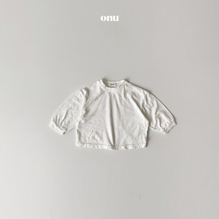Onu - Korean Children Fashion - #kidzfashiontrend - Slub Ribbed Tee - 2