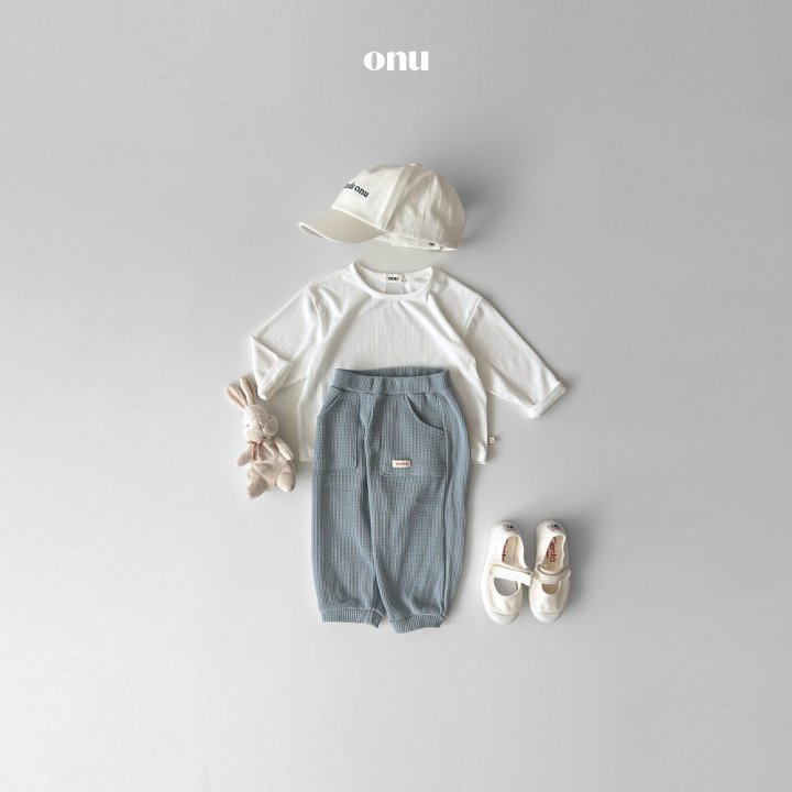 Onu - Korean Children Fashion - #kidzfashiontrend - Modal Ribbed Tee - 8