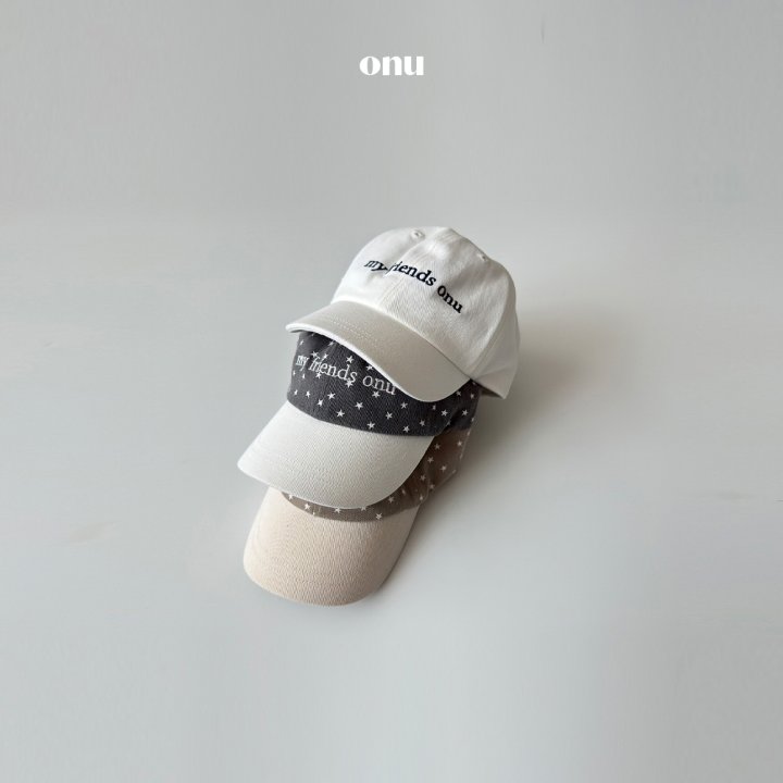 Onu - Korean Children Fashion - #littlefashionista - Friends Ball Cap (Ivory) - 5
