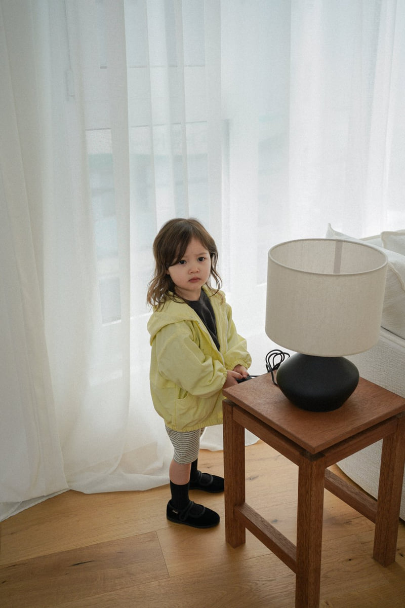 Onu - Korean Children Fashion - #littlefashionista - Hooded Panel Windbreaker - 10