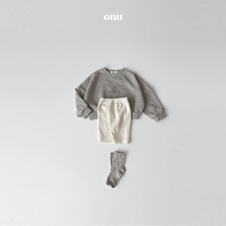 Onu - Korean Children Fashion - #littlefashionista - Drawing Sweatshirt - 7
