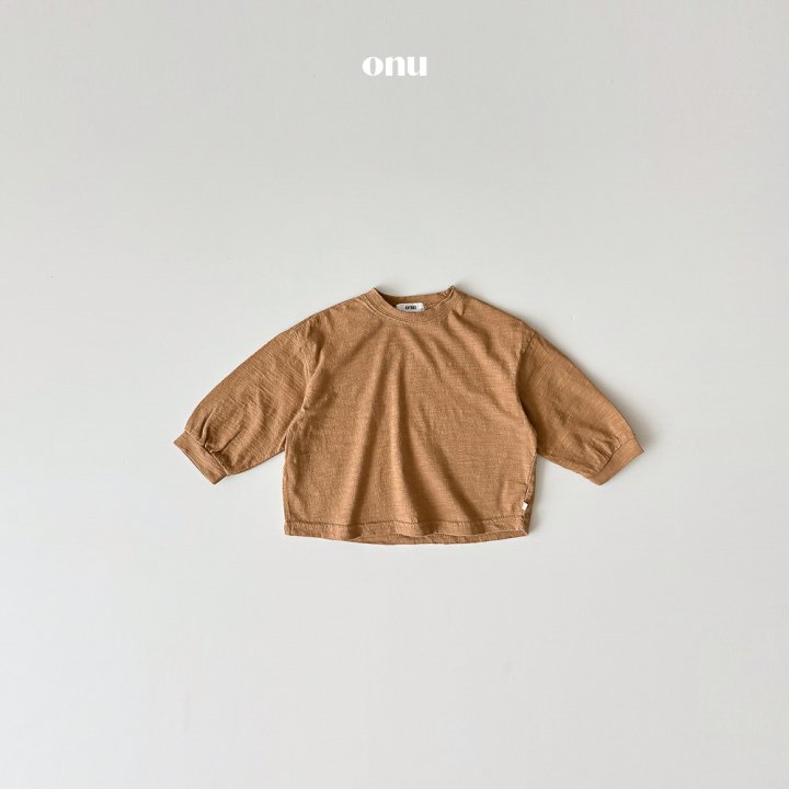 Onu - Korean Children Fashion - #Kfashion4kids - Slub Ribbed Tee - 4