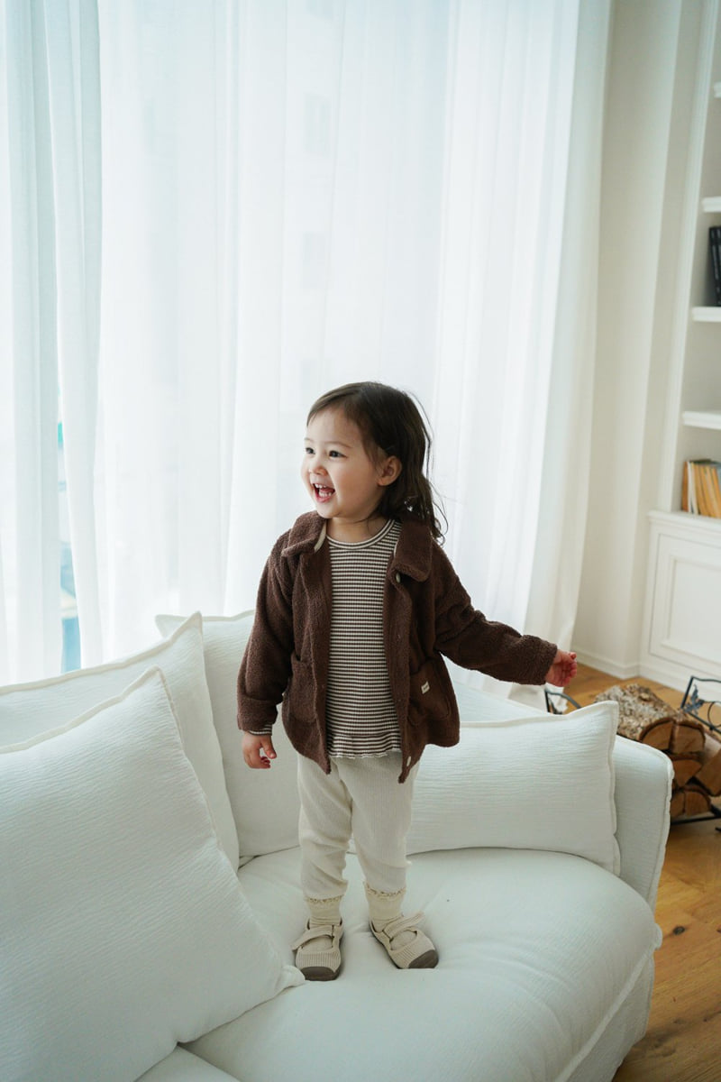 Onu - Korean Children Fashion - #littlefashionista - Ribbed Leggings - 11