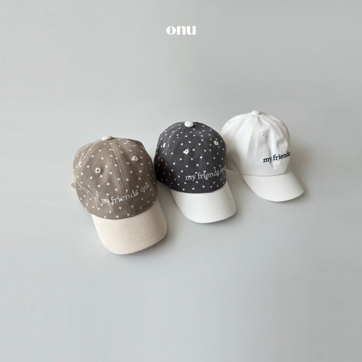 Onu - Korean Children Fashion - #magicofchildhood - Friends Ball Cap (Ivory) - 6