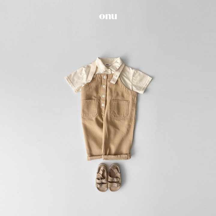 Onu - Korean Children Fashion - #magicofchildhood - Pocket Overalls - 6