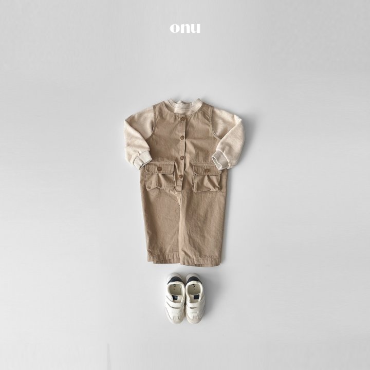 Onu - Korean Children Fashion - #magicofchildhood - Wide Overalls - 5