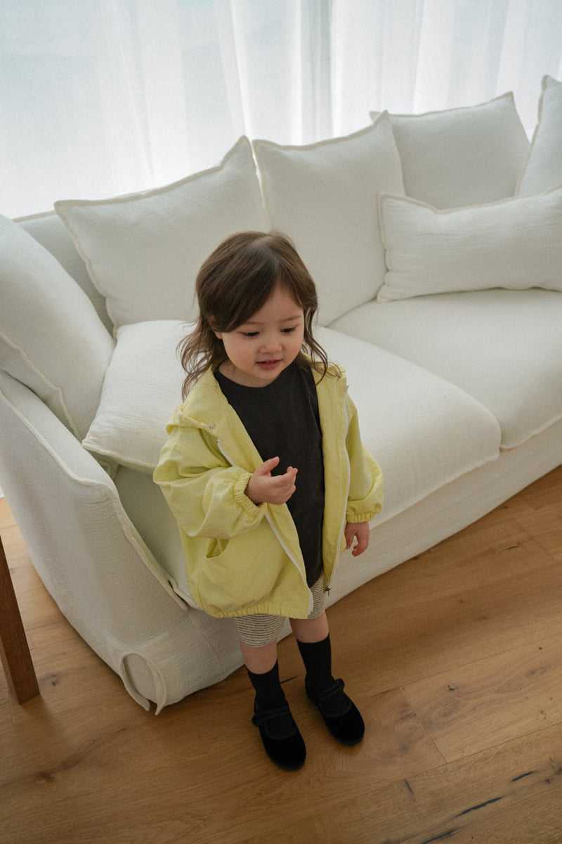 Onu - Korean Children Fashion - #magicofchildhood - Hooded Panel Windbreaker - 11