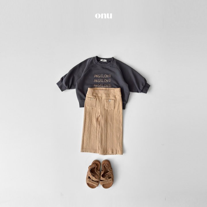 Onu - Korean Children Fashion - #magicofchildhood - Cheese Ribbed Pants - 8