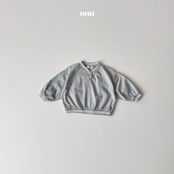 Onu - Korean Children Fashion - #magicofchildhood - Wind Rib Sweatshirt - 3