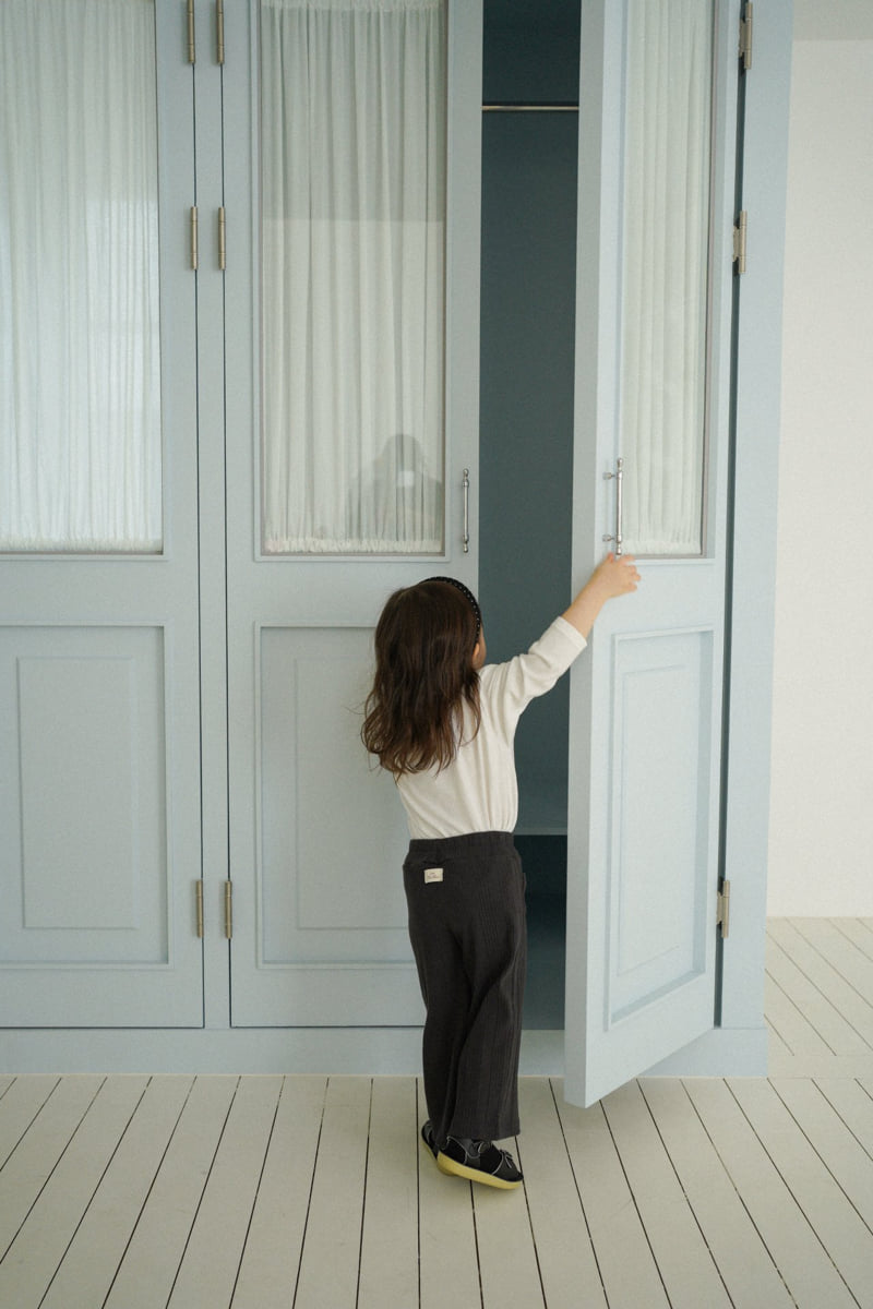 Onu - Korean Children Fashion - #magicofchildhood - Modal Ribbed Tee - 11