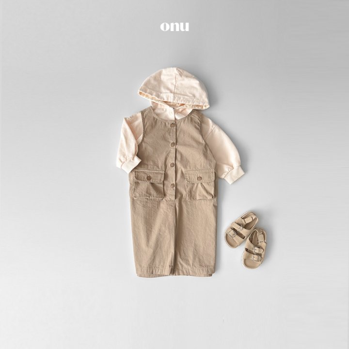 Onu - Korean Children Fashion - #minifashionista - Wide Overalls - 6