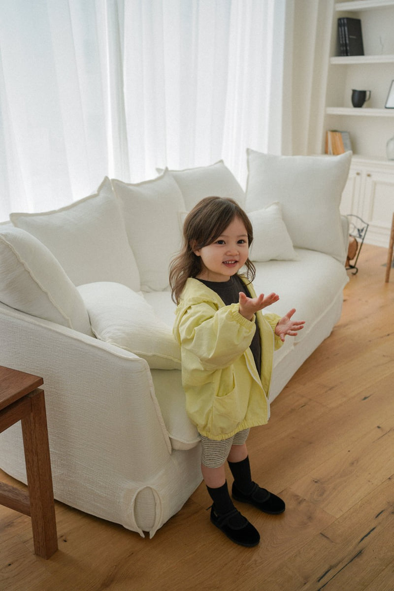 Onu - Korean Children Fashion - #minifashionista - Hooded Panel Windbreaker - 12