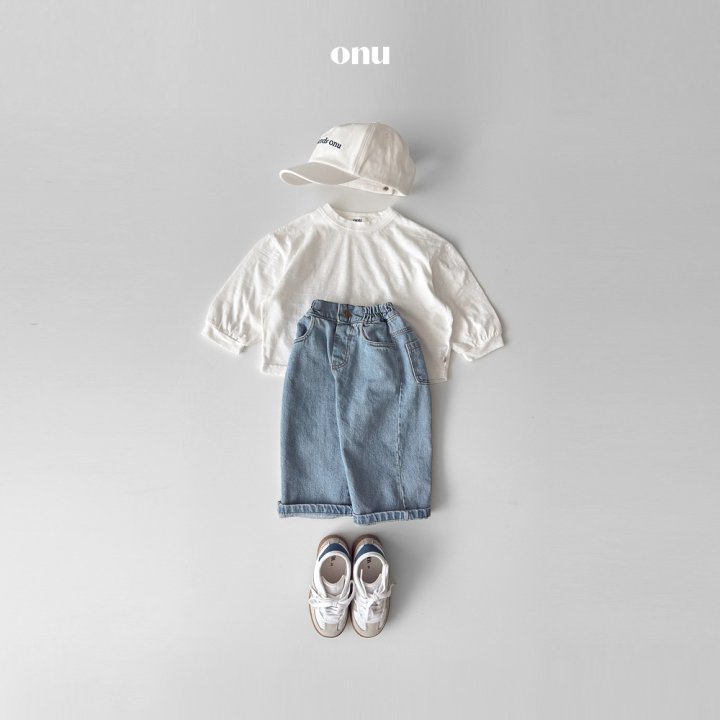 Onu - Korean Children Fashion - #minifashionista - Slub Ribbed Tee - 6