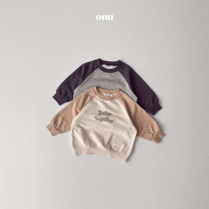 Onu - Korean Children Fashion - #minifashionista - Together Sweatshirt