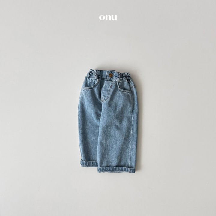 Onu - Korean Children Fashion - #prettylittlegirls - Roll Up Jeans - 3