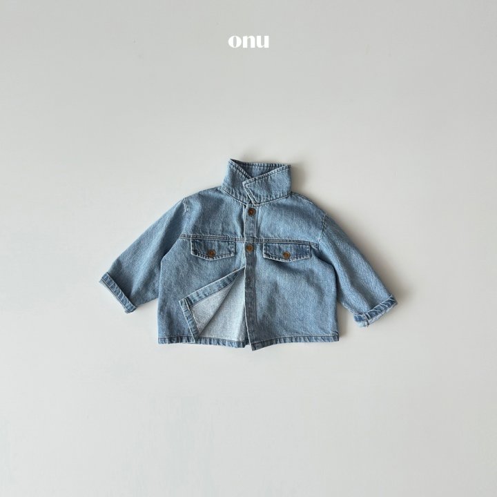 Onu - Korean Children Fashion - #prettylittlegirls - Denim Jacket - 2