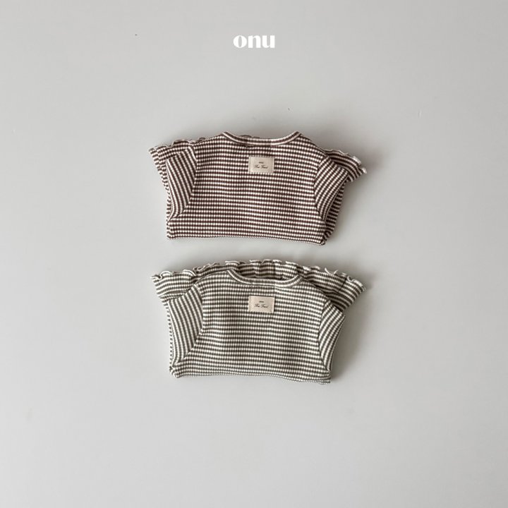Onu - Korean Children Fashion - #prettylittlegirls - Frill Tee - 5