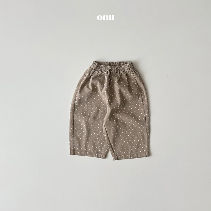 Onu - Korean Children Fashion - #prettylittlegirls - Star Pigment Pants - 2