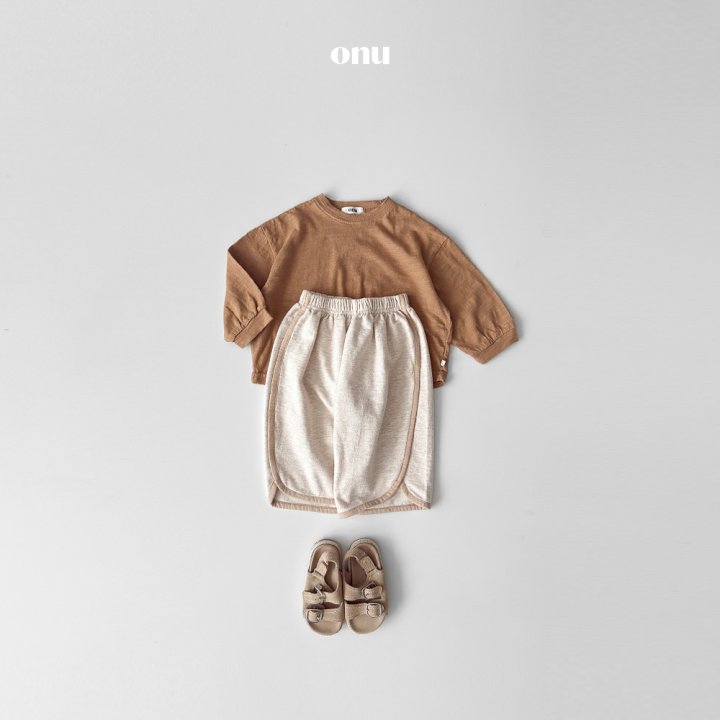 Onu - Korean Children Fashion - #prettylittlegirls - Slub Ribbed Tee - 7