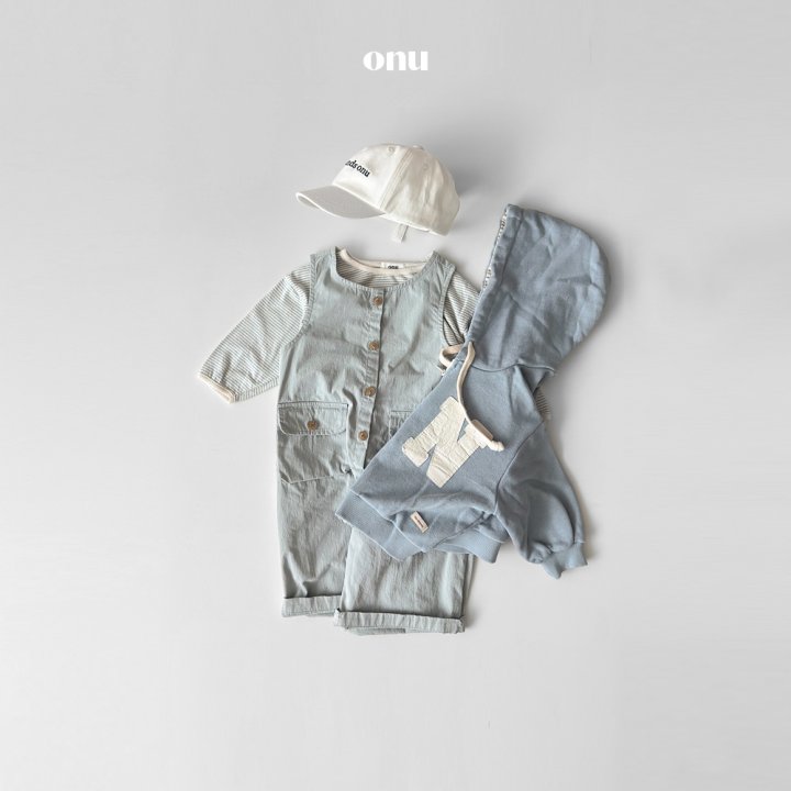 Onu - Korean Children Fashion - #stylishchildhood - Wide Overalls - 10