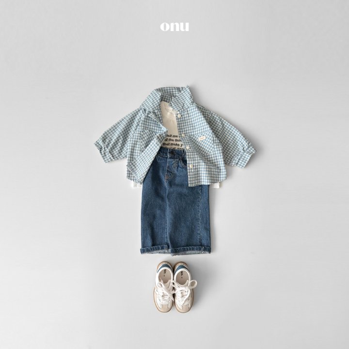Onu - Korean Children Fashion - #stylishchildhood - Check Shirt - 8