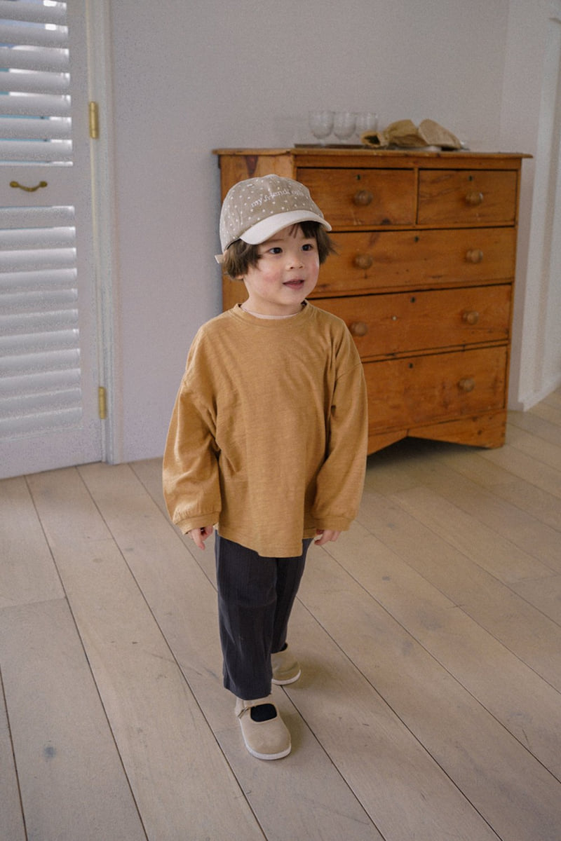 Onu - Korean Children Fashion - #stylishchildhood - Slub Ribbed Tee - 10