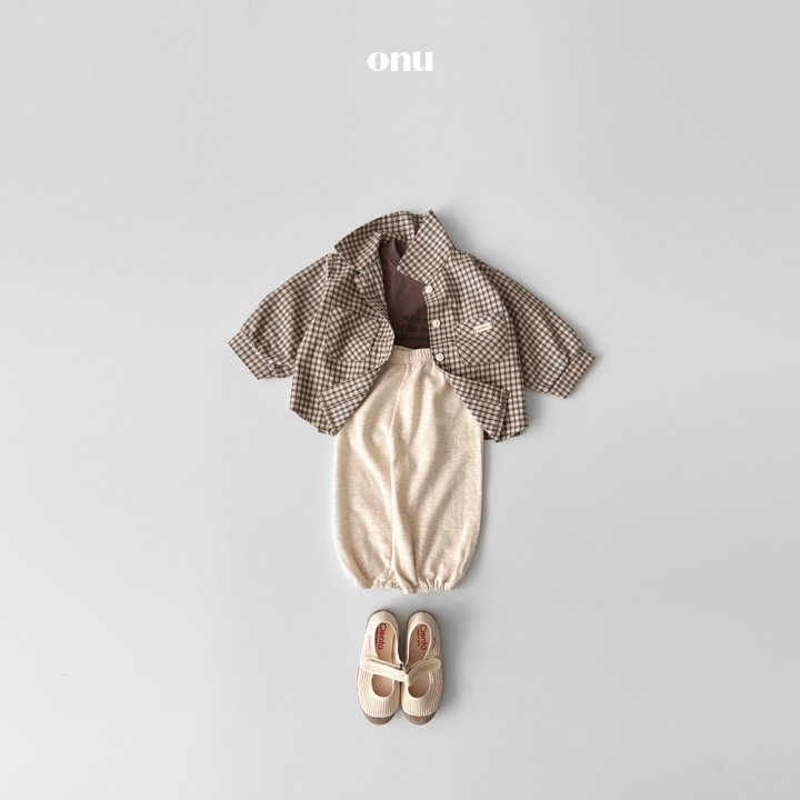 Onu - Korean Children Fashion - #todddlerfashion - Check Shirt - 6