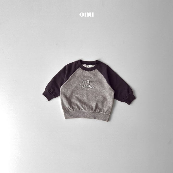 Onu - Korean Children Fashion - #todddlerfashion - Together Sweatshirt - 3