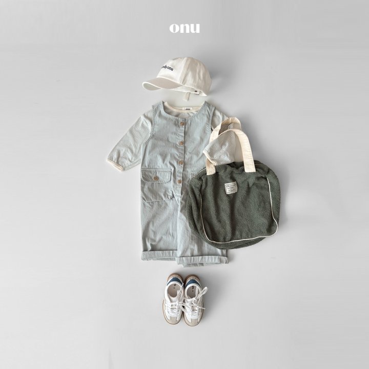 Onu - Korean Children Fashion - #toddlerclothing - Wide Overalls - 9