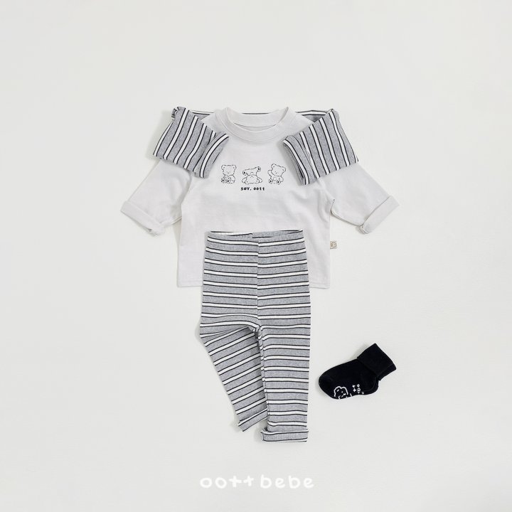 Oott Bebe - Korean Baby Fashion - #babyboutique - Seiotte Leggings (Kids) - 5