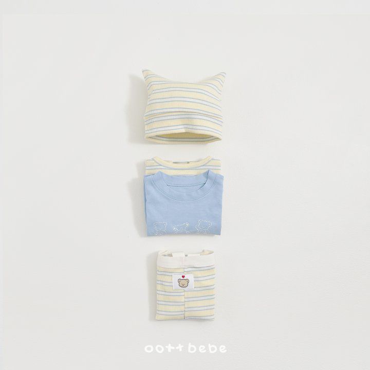 Oott Bebe - Korean Baby Fashion - #babyboutique - Seiotte Box Beanie - 2