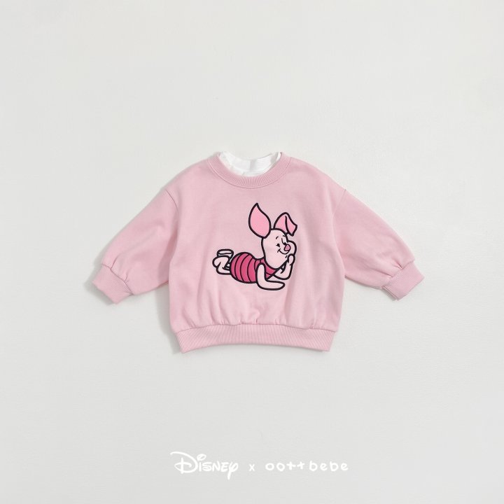 Oott Bebe - Korean Baby Fashion - #babyboutique - Pooh Friends Sweatshirt Piglet - 11