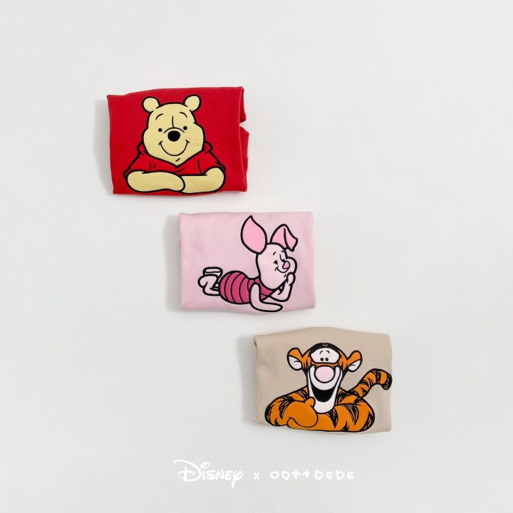 Oott Bebe - Korean Baby Fashion - #babyboutiqueclothing - Pooh Friends Sweatshirt Pooh - 8