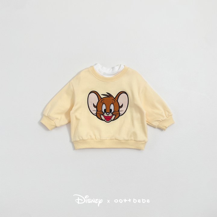 Oott Bebe - Korean Baby Fashion - #babyboutiqueclothing - Tom Jerry Sweatshirt Jerry - 6