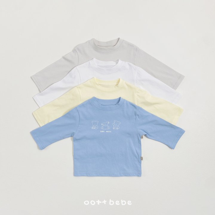 Oott Bebe - Korean Baby Fashion - #babyclothing - Seiotte Tee Set (Kids) - 6