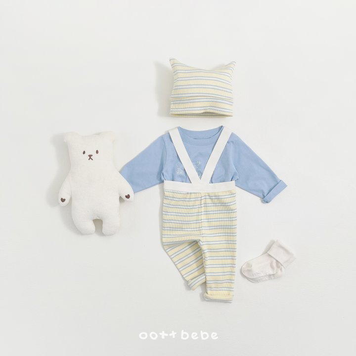 Oott Bebe - Korean Baby Fashion - #babyclothing - Seiotte Tee Set (Bebe) - 3