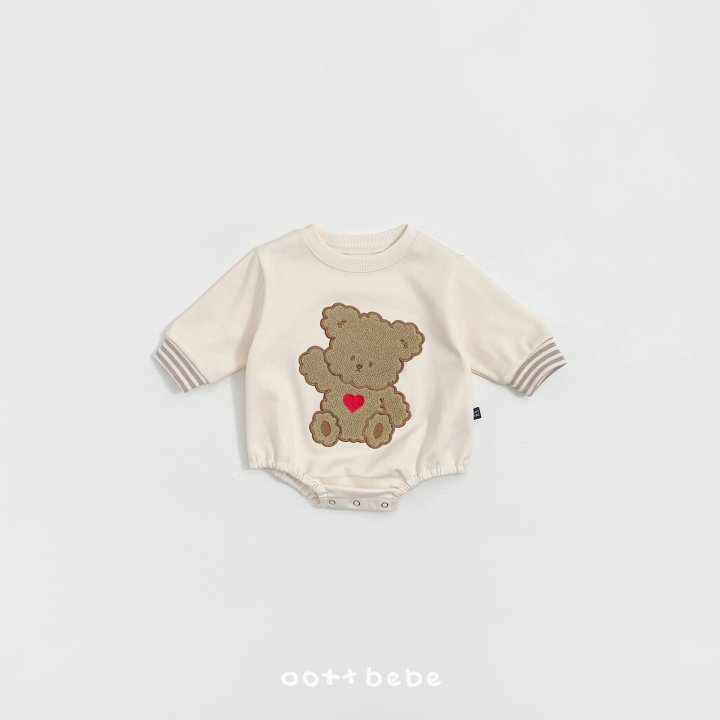 Oott Bebe - Korean Baby Fashion - #babyclothing - Mongle Otter Suit - 5