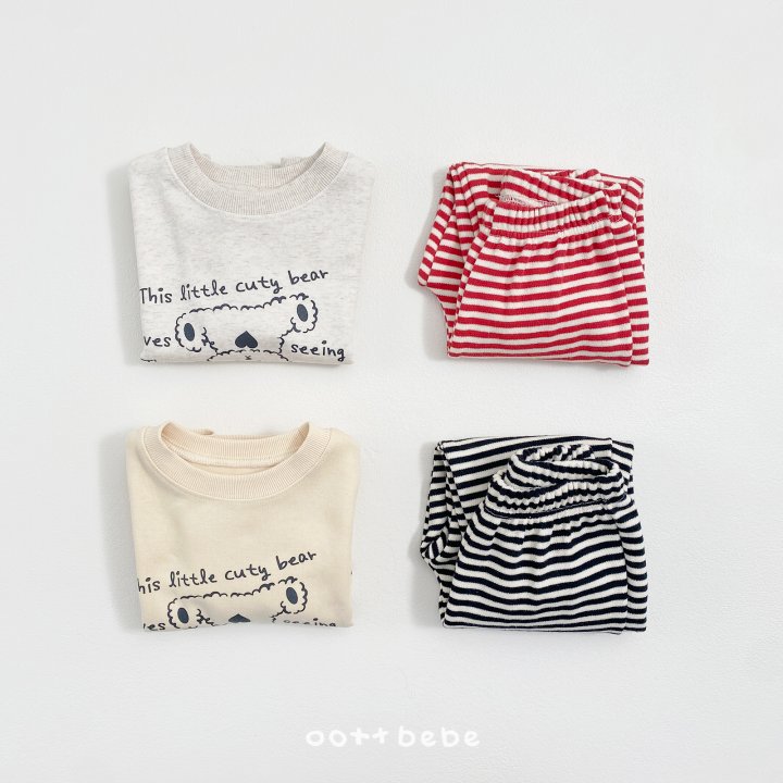 Oott Bebe - Korean Baby Fashion - #babyfashion - Peekaboo Set - 4